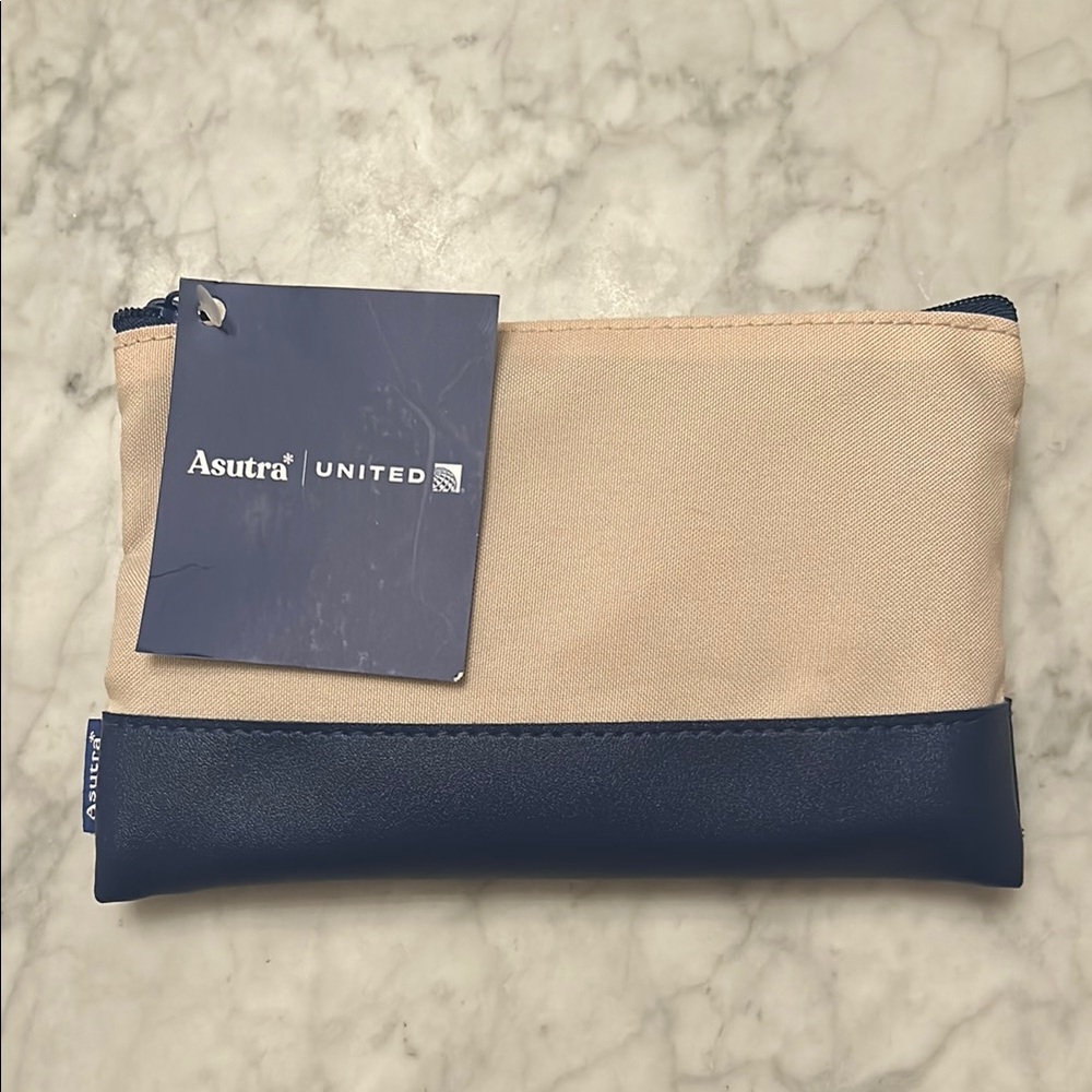 Asutra Tan and Black Pouch - Filled with amazing bath product